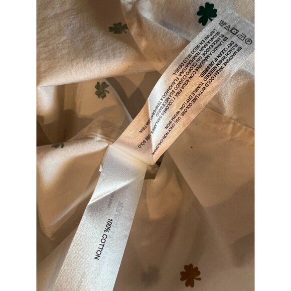 Denim & Flower Luck of the Irish Shirt Notre Dame boys 5 6 Clover Lucky - Picture 6 of 7